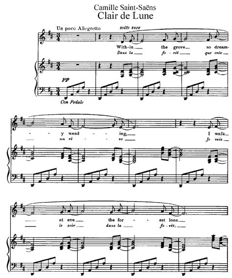 Clair de lune (Saint-Saëns, Camille) - IMSLP