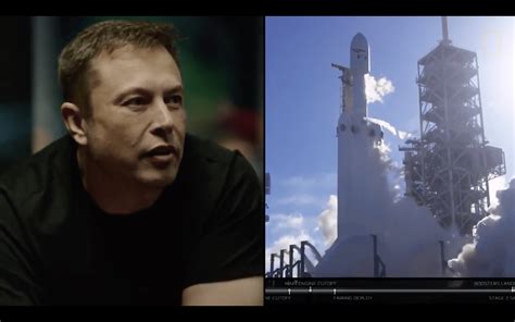 Heres A Video Of Elon Musk Watching The Falcon Heavy Take Off Techcrunch