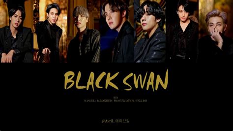 Black Swan BTS 방탄소년단 Hangul Romanized Pronunciation English YouTube