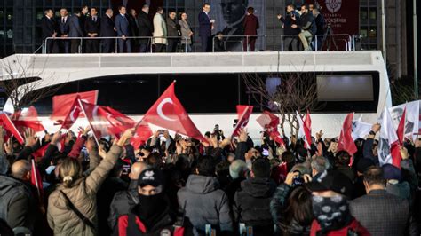 Turkey Thousands Decry Conviction Of Istanbul Mayor