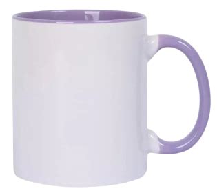 CANECA ALÇA E INTERIOR LILÁS 325ML Sublima Brasil