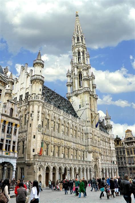 Grand Place And Grote Markt In Brussels Editorial Stock Photo Image