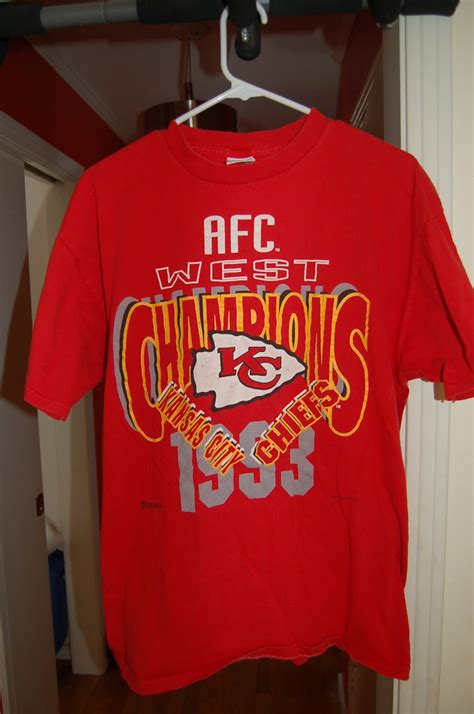 K City Relics Chiefs Afc West Champs 1993 Shirt Great Design