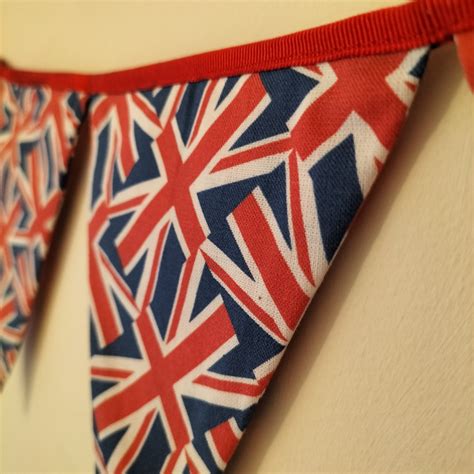 Coronation Bunting British Flag Bunting Tea Party Bunting Union Jack