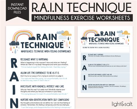 Mindfulness Worksheets Theworksheetscom