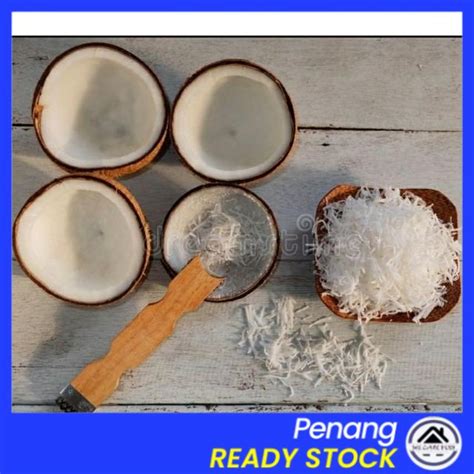 Wecareyou20 Coconut Grater Scraper Pengikis Kelapa Sisik Ikan Pisau