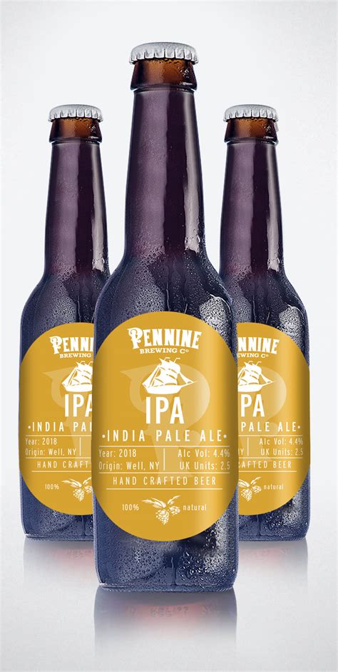 IPA India Pale Ale Case Of 12 X 500ml Pennine Brewing Co