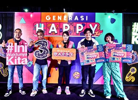 Tri Ajak Gen Z Ramaikan Festival Generasi Happy Di Palembang Sumsel