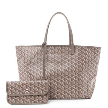 GOYARD Goyardine Saint Louis Claire Voie PM Grege Powder Pink 1329481