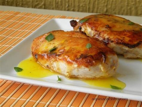 Fil De Frango Molho De Laranja Aqui Na Cozinha Patty Martins