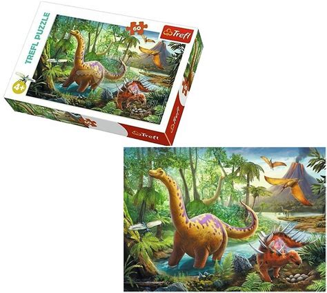 Trefl Puzzle W Dr Wki Dinozaur W El Trefl Sklep Empik