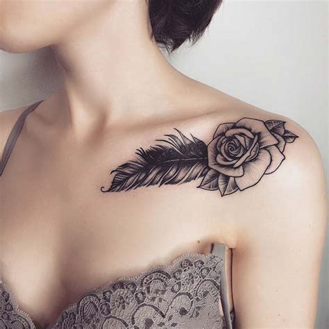 Details More Than 85 Rose Collar Bone Tattoos In Cdgdbentre