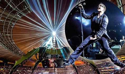 U2's £450 million tour: Behind the group's gigantic 360 degrees ...