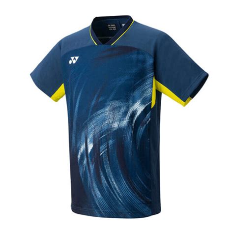 YONEX 24S S Men S Badminton T Shirts National Uniform Tee Night Sky NWT