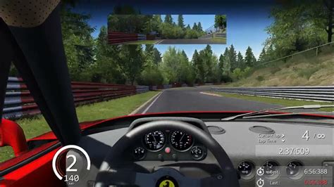 Assetto Corsa Ferrari F40 Nordschleife Tourist Hotlap 6 55 692 Youtube