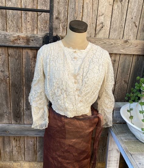 Antique Edwardian Blouse Circa Gem