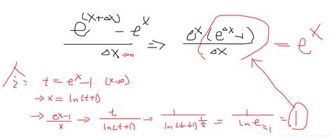 E X导数证明 Ex的导数怎么推导 Csdn博客