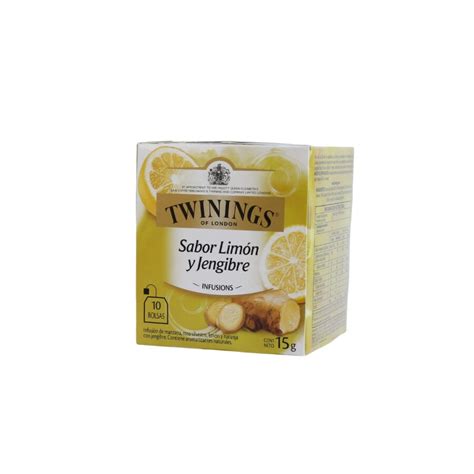 Té Verde Y Limón Twinings 10 Unidades La Molienda