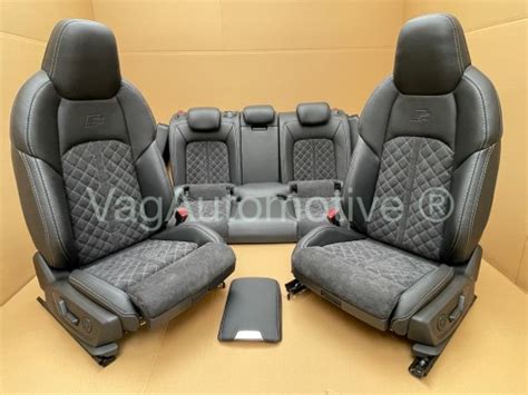 Fotele Audi A C A K S S Rs Rs Recaro S Line Alcantara Tapicerki