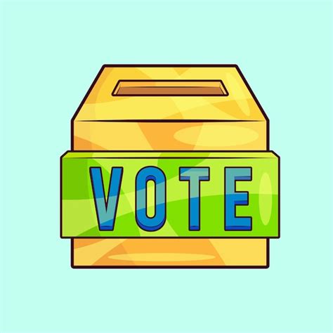 Premium Vector Illustration Of Voting Box Vector