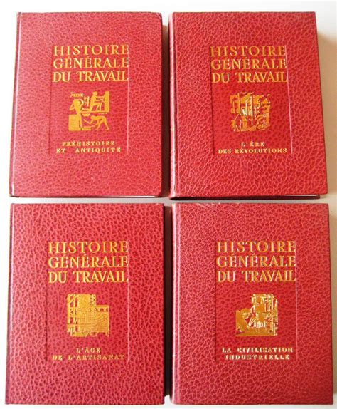 Histoire G N Rale Du Travail Tomes Complet Pr Histoire Et