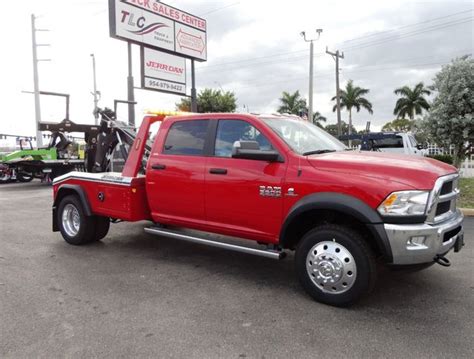 2018 New Ram 5500 Twin Line Wrecker Tow Truck Mpl40 Jerrdan 4x4 Crew