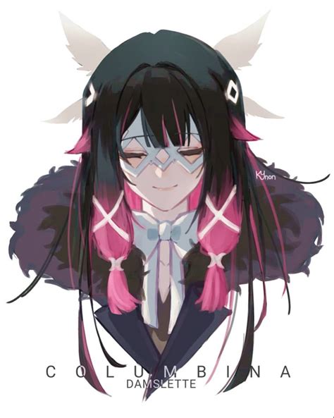 columbina character art character design anime drawings sketches