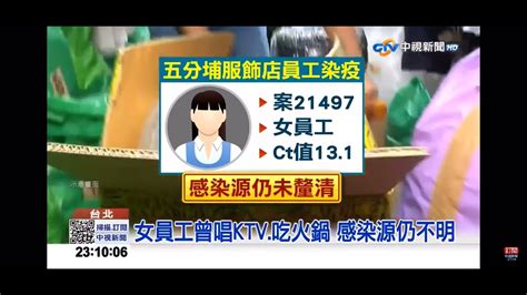 2022 03 15中視2300夜間新聞 女員工狂上3天班 五分埔僅匡列3人 醫 匡太少 Youtube