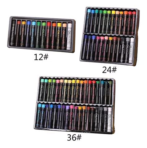 36 Mold Colores Pastel Al Óleo Y Crayones Para Pintor Smo En Venta