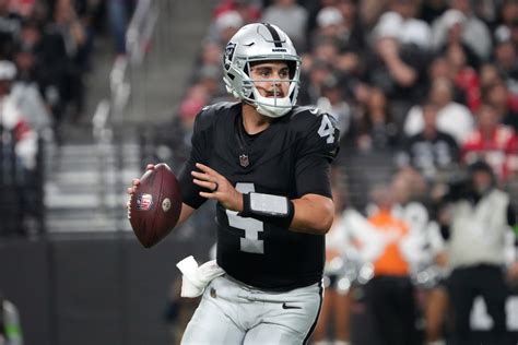 Raiders Aidan O Connell Does What Only Derek Carr Has