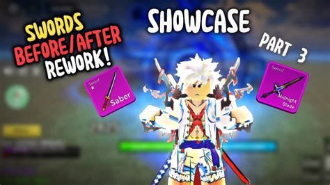 Showcase Swords Beforeafter Rework Part 3 Blox Fruit Update