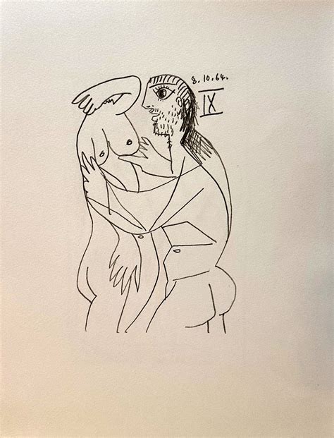 Pablo Picasso Le Goût du Bonheur 8 10 64 IX Subasta Real