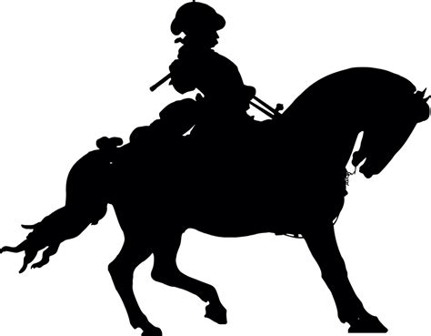 Cowboy Silhouette Png Transparent Image Download Size 924x720px