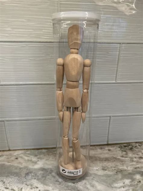 IKEA GESTALTA POSEABLE Doll Artists Figure Wood With Natural Finish On