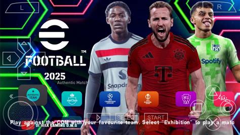 Efootball Pes 2025 Ppsspp New Update Full Promoted Teams And New Kits 24