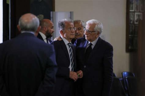 Romano Prodi Ai Funerali Della Moglie Flavia Franzoni Dago Fotogallery