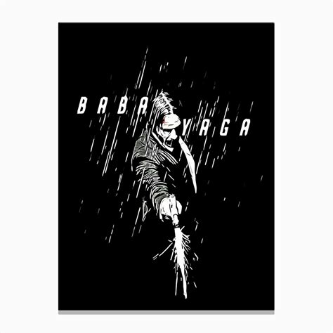 Baba Yaga John Wick Movie 1 Canvas Print By Ontoseno Fy