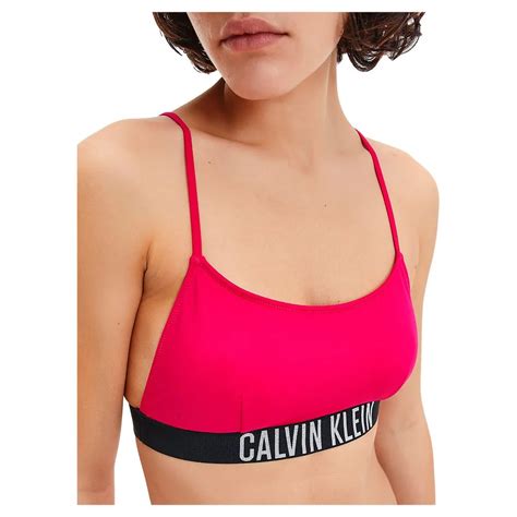 Calvin Klein Intense Power Bikini Top Red Dressinn