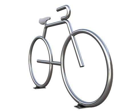 Dero Bike Shaped Bike Rack