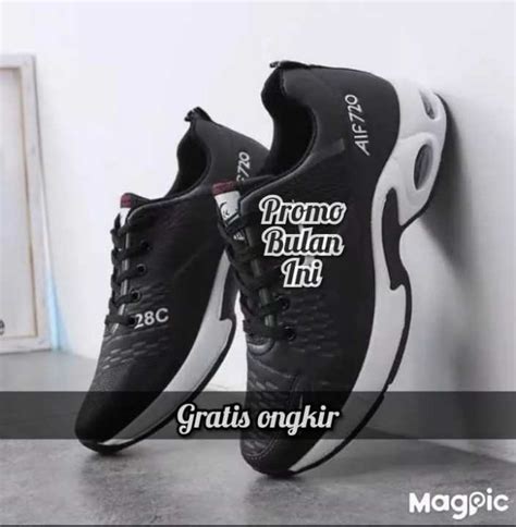 TERBARU Sepatu Snaeker Casual Pria Murah Keren Terbaru Motip Prees