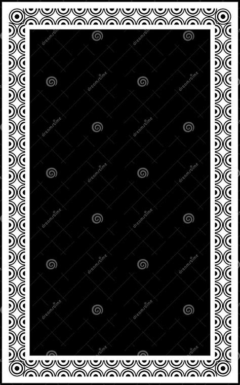 Vintage Frame And Border With Swirls And Dots Stock Vector