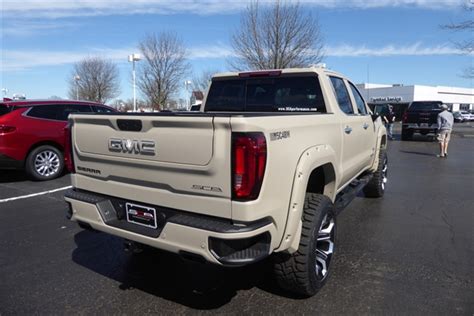 New 2019 Gmc Sierra 1500 Slt Black Widow Lifted Truck Armed Forces Edition 4wd G13457 Dave