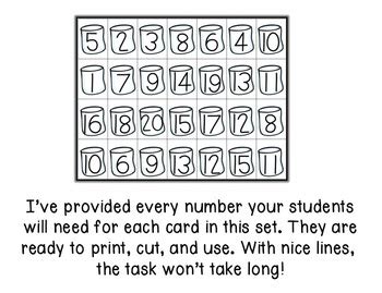 Hot Chocolate Counting Math Centers By Mama Pearson TpT