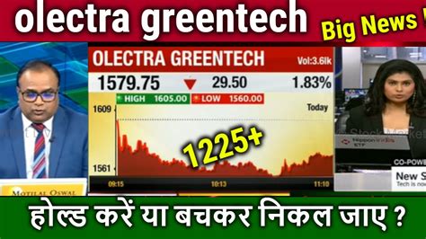 Olectra Greentech Share Latest News Olectra Greentech Share For Long