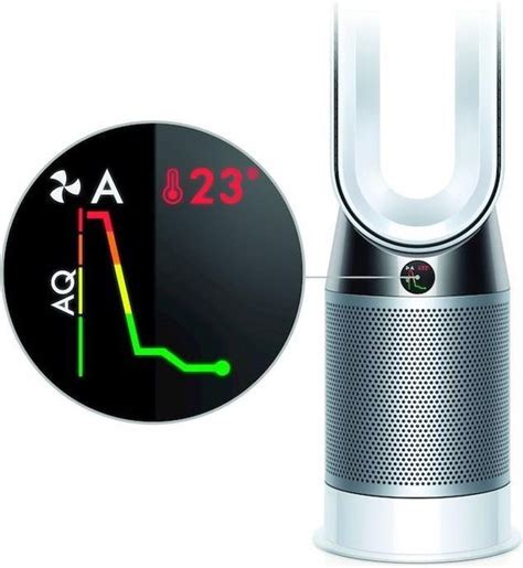Bol Dyson Pure Hot Cool Link Luchtreiniger Wit Zilver