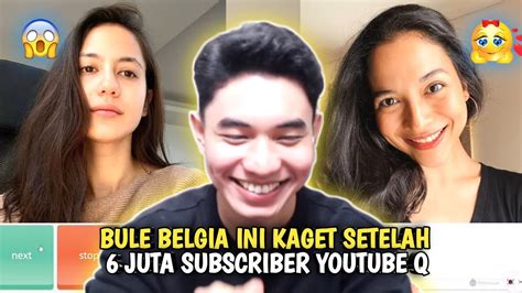 Bule Cantik Rusia Ini Auto Kaget Setelah Melihat Subscriber Fiki Naki