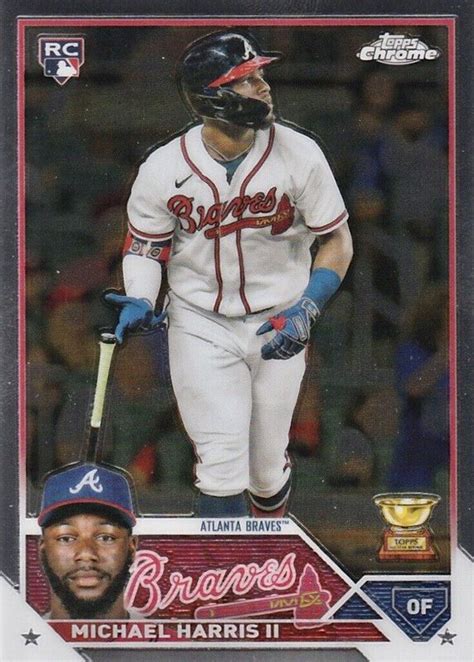 Michael Harris II 2023 Topps Chrome 79 Base Price Guide Sports Card