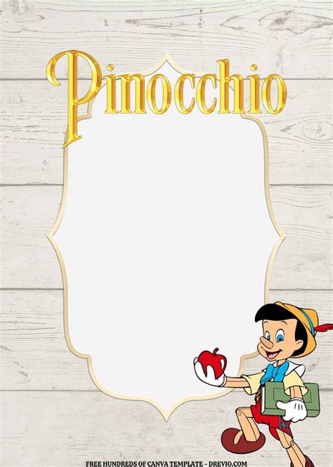 Free Editable Pinocchio Canva Templates Pinocchio Pinocchio