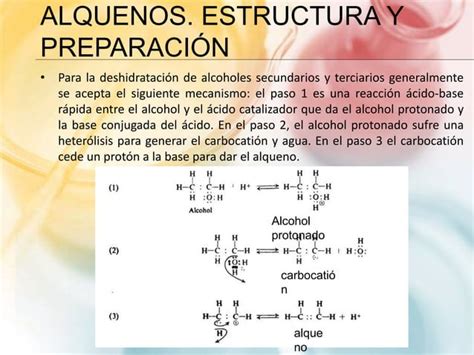 Alquenos Estructura Nomenclatura Propiedades Pptx