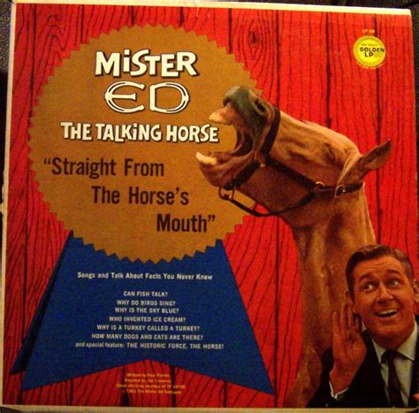 Way Out Wednesday Mister Ed The Talking Horse Straight From The